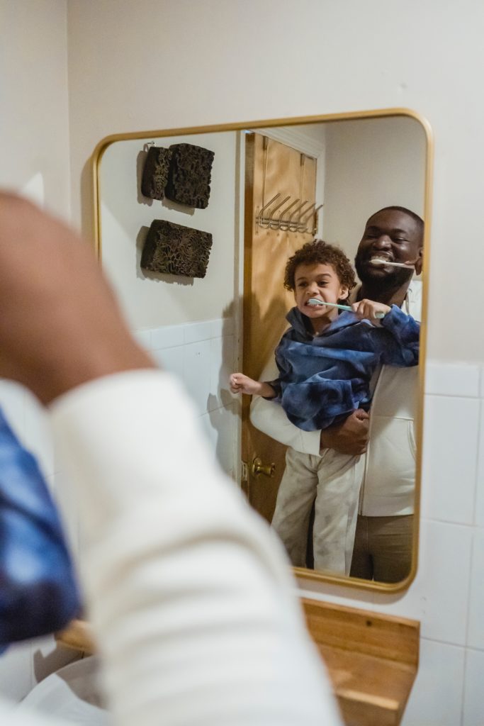 Brushing teeth is an important part of periodontal maintenance