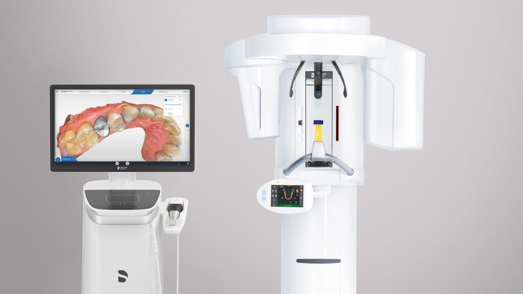 A 3D dental imaging scanner.