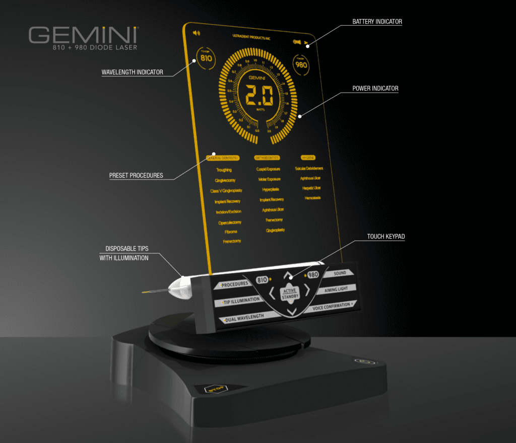 Gemini diode laser